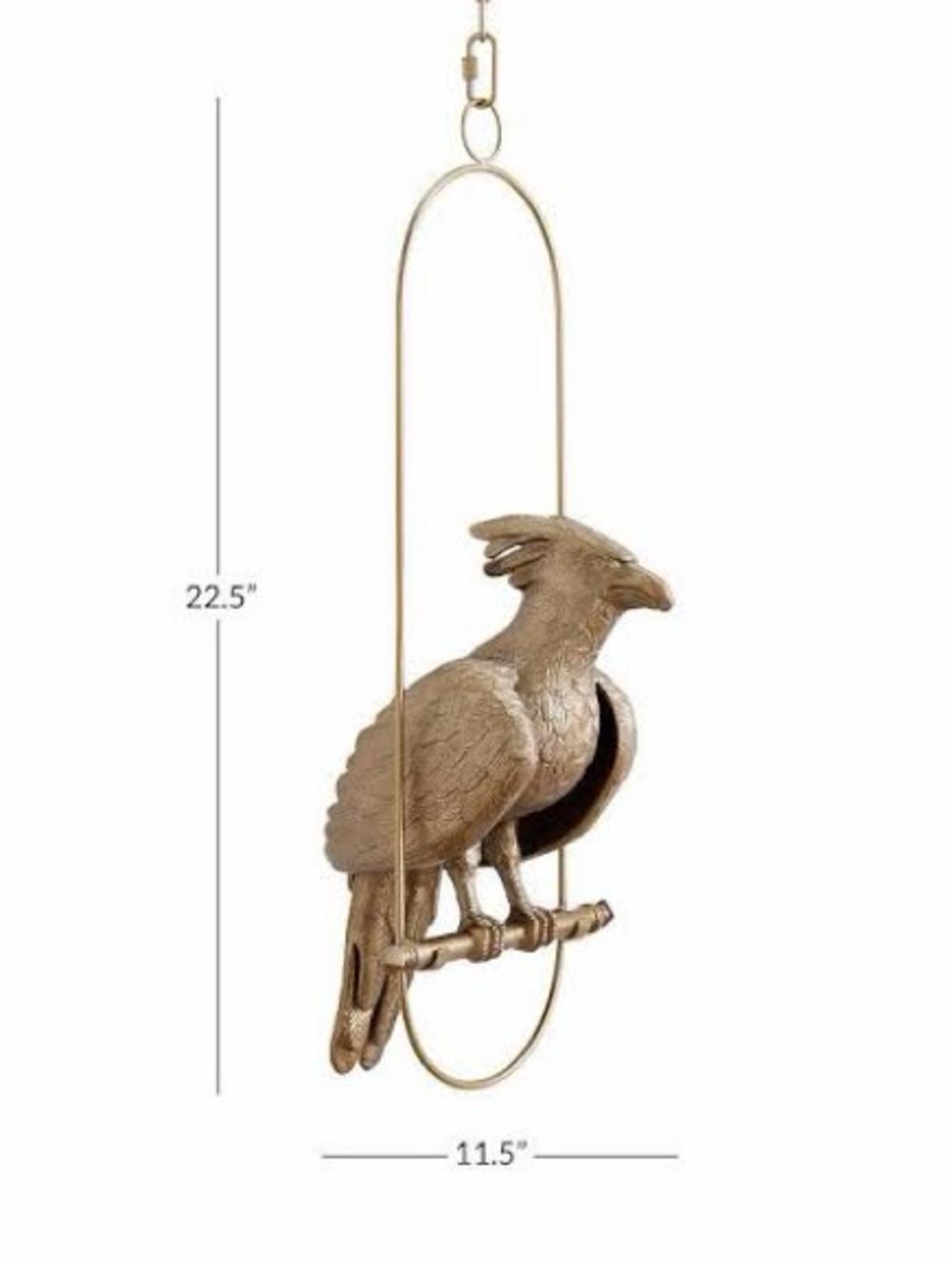 Pottery Barn Teen Harry Potter  Phoenix Hanging Planter RARE - Picture 2 of 9